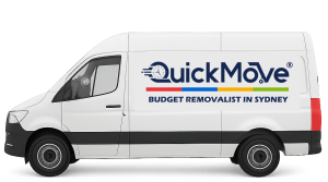 QuickMove® Removalists Sydney 1T Van — fast furniture and appliance deliveries across Sydney